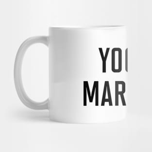 Yoongi Marry Me (Black) Mug